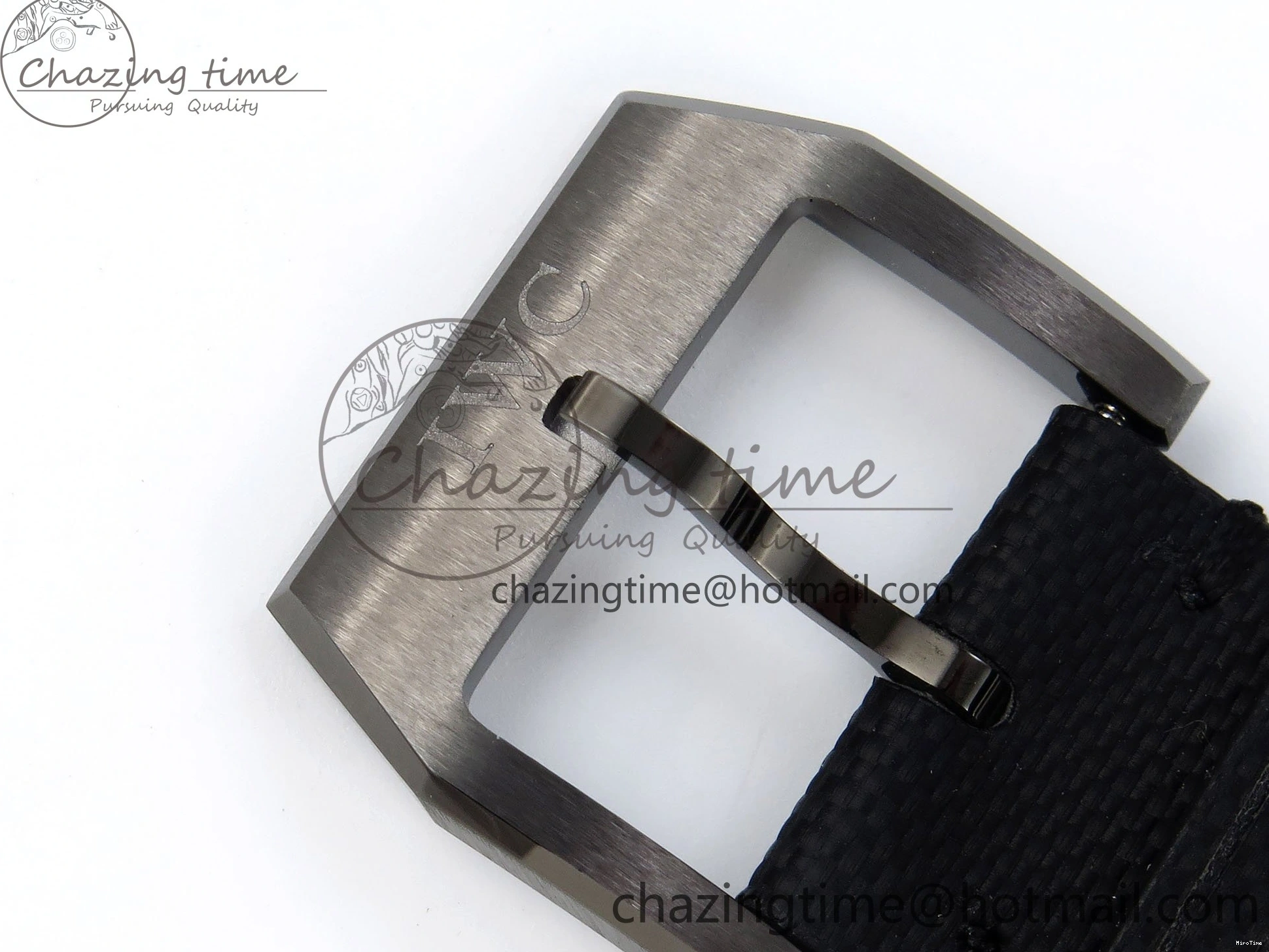 MIROTIME 0129 Pilot Black Ace BLSF 1:1 Best Edition White Lume Dial on Black Nylon Strap MIYOTA OnTrend 7021